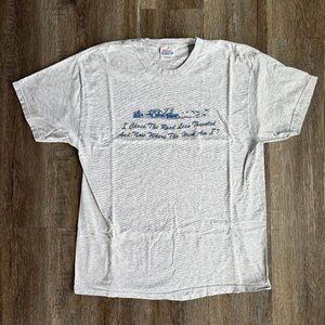 Vintage Choose the Road Less Traveled T-Shirt - Large
